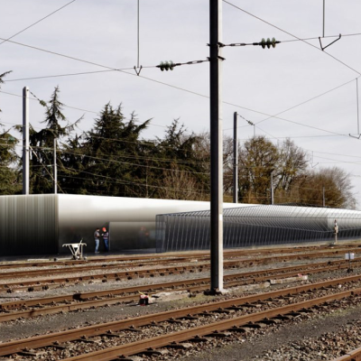 Construction d'un poste d'aiguillage NANTES - 44