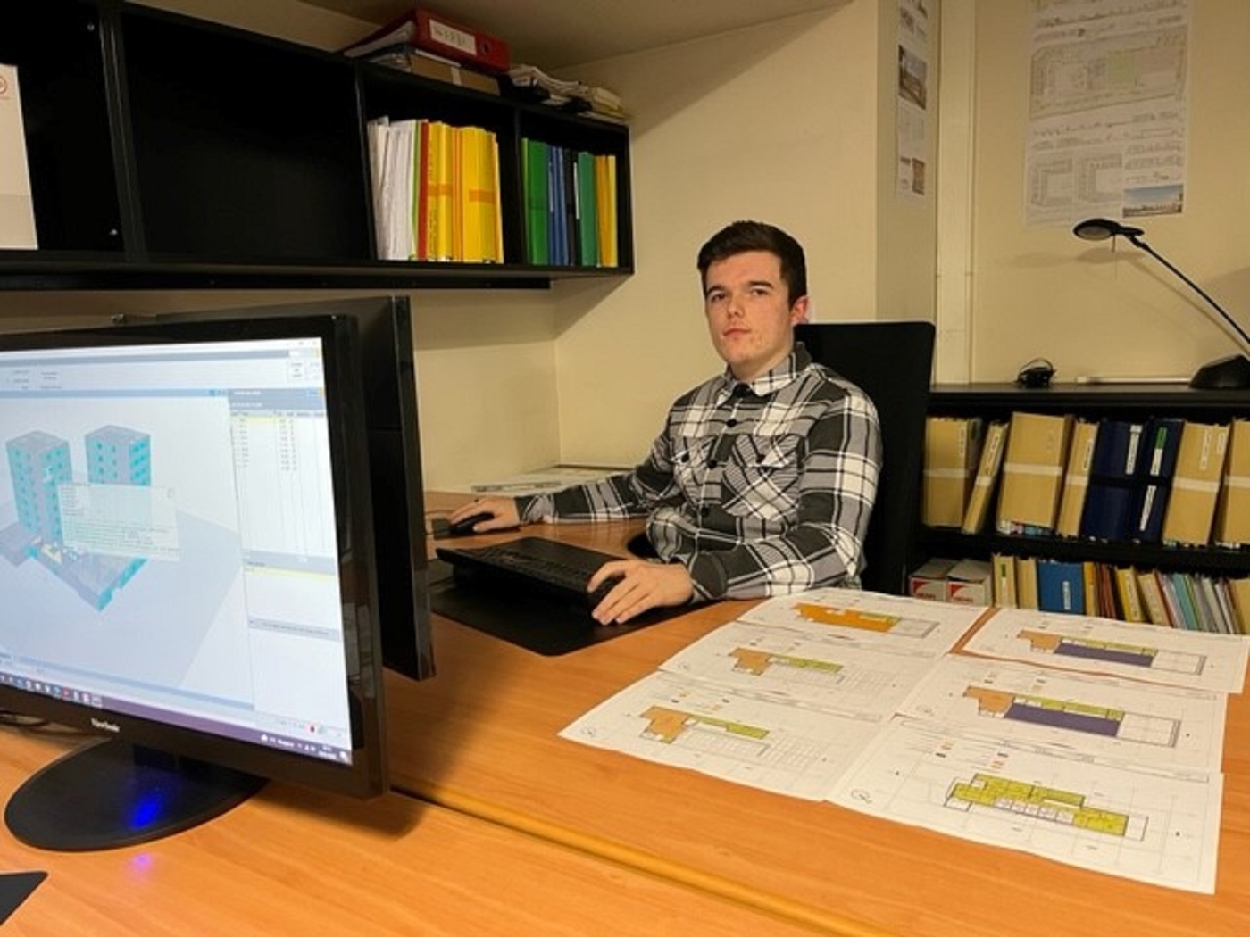 Guillian nouvel alternant BTS chez EICP